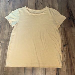 Womens yellow shirt